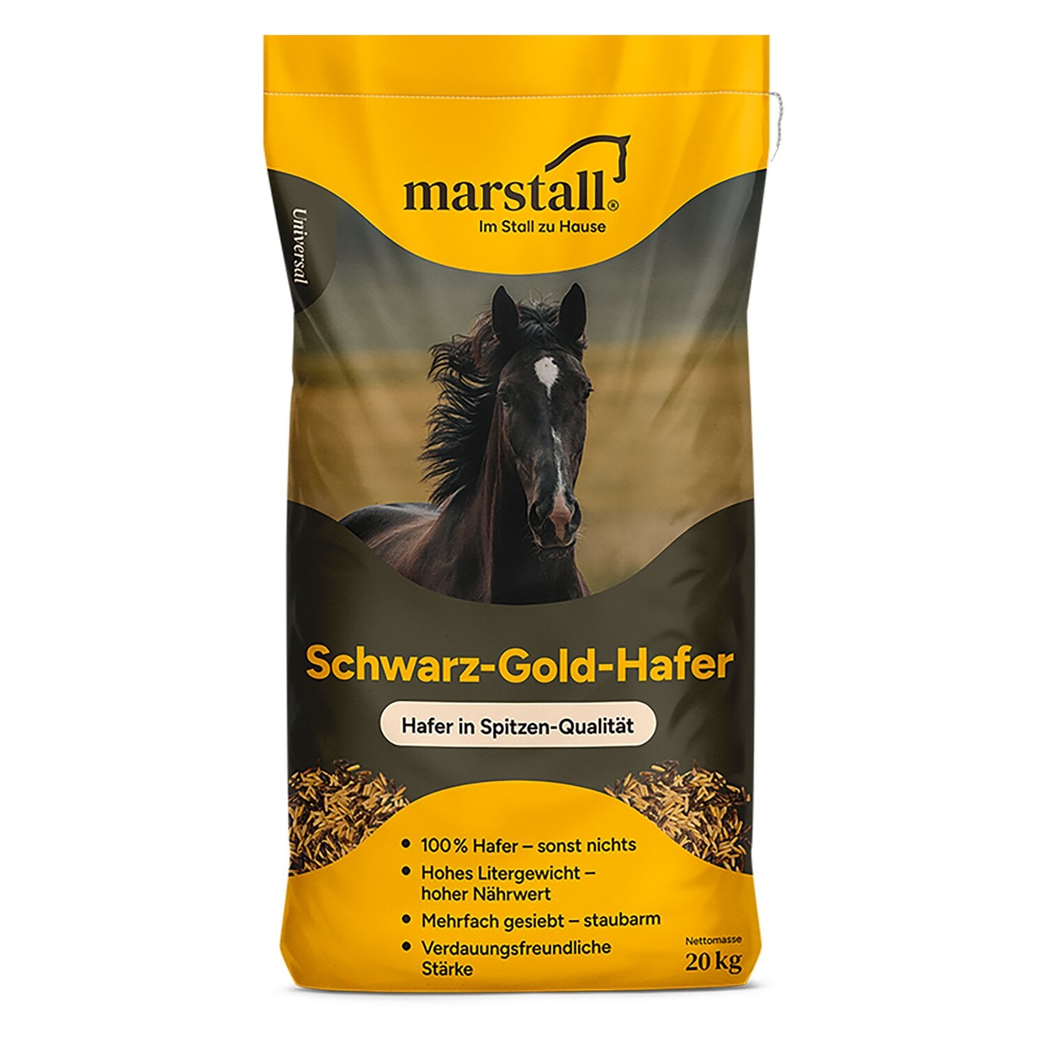 marstall Schwarz-Gold-Hafer &ndash; Ansicht 1
