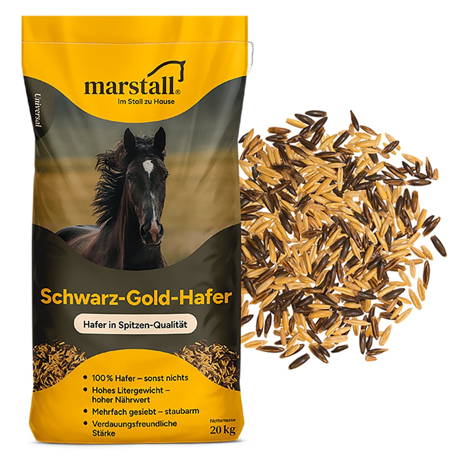 marstall Schwarz-Gold-Hafer &ndash; Ansicht 2