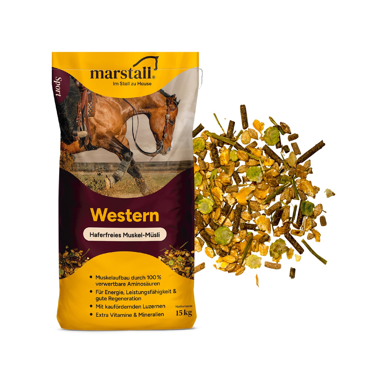 marstall Western Struktur Müsli &ndash; Ansicht 2