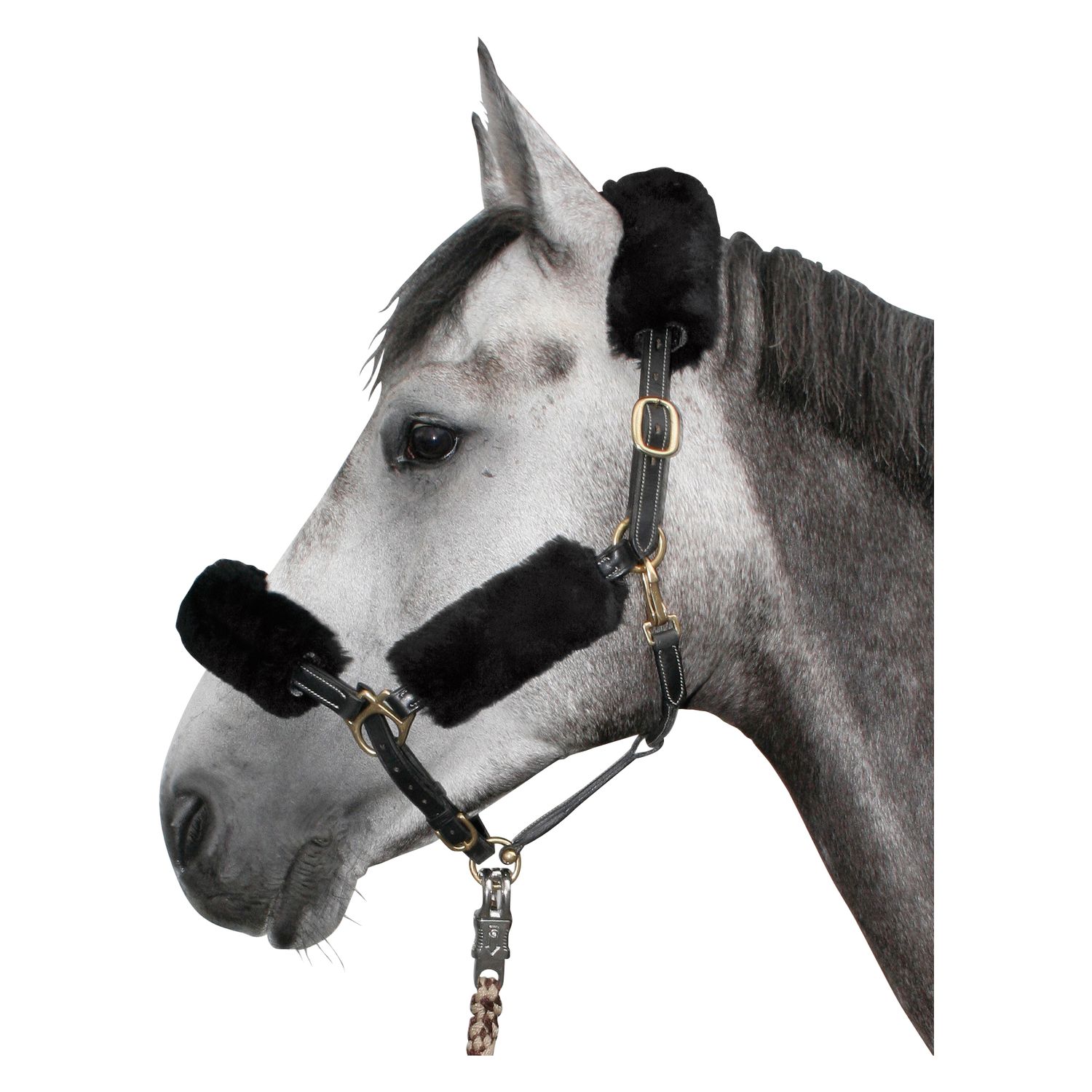 Lammfell-Halfterset, 4-teilig – Ansicht 1