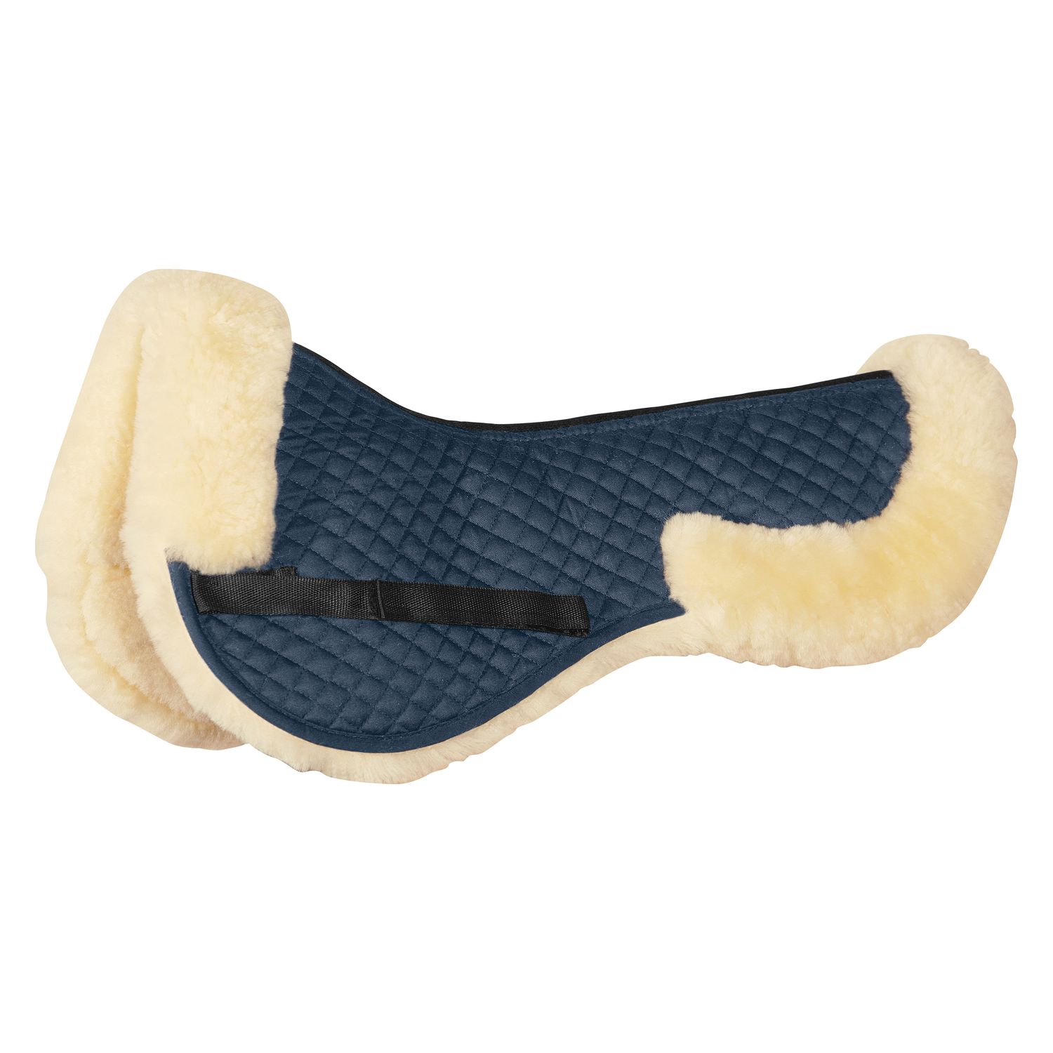 Horse-friends Lammfell-Sattelkissen – Ansicht 1