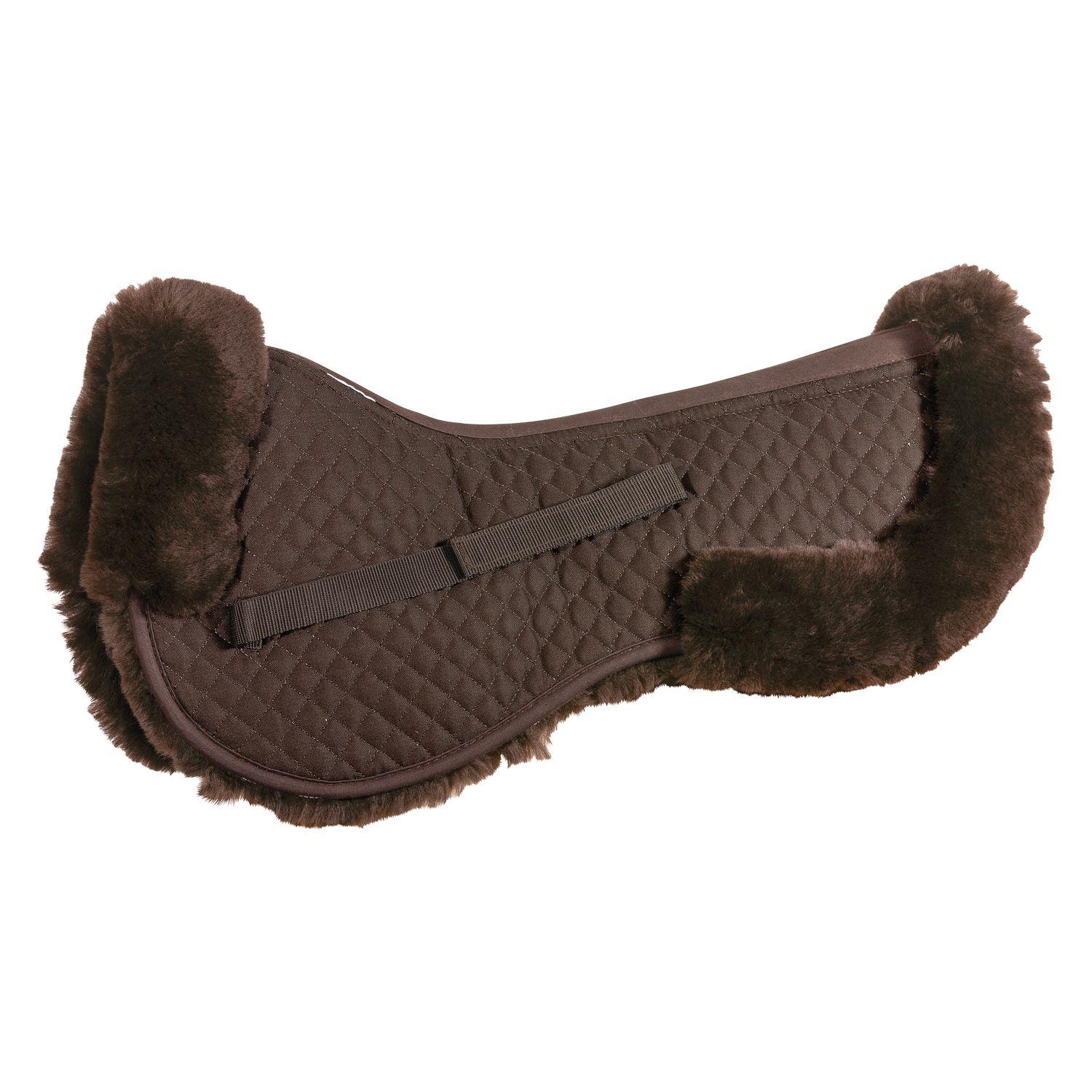 Horse-friends Lammfell-Sattelkissen – Ansicht 1