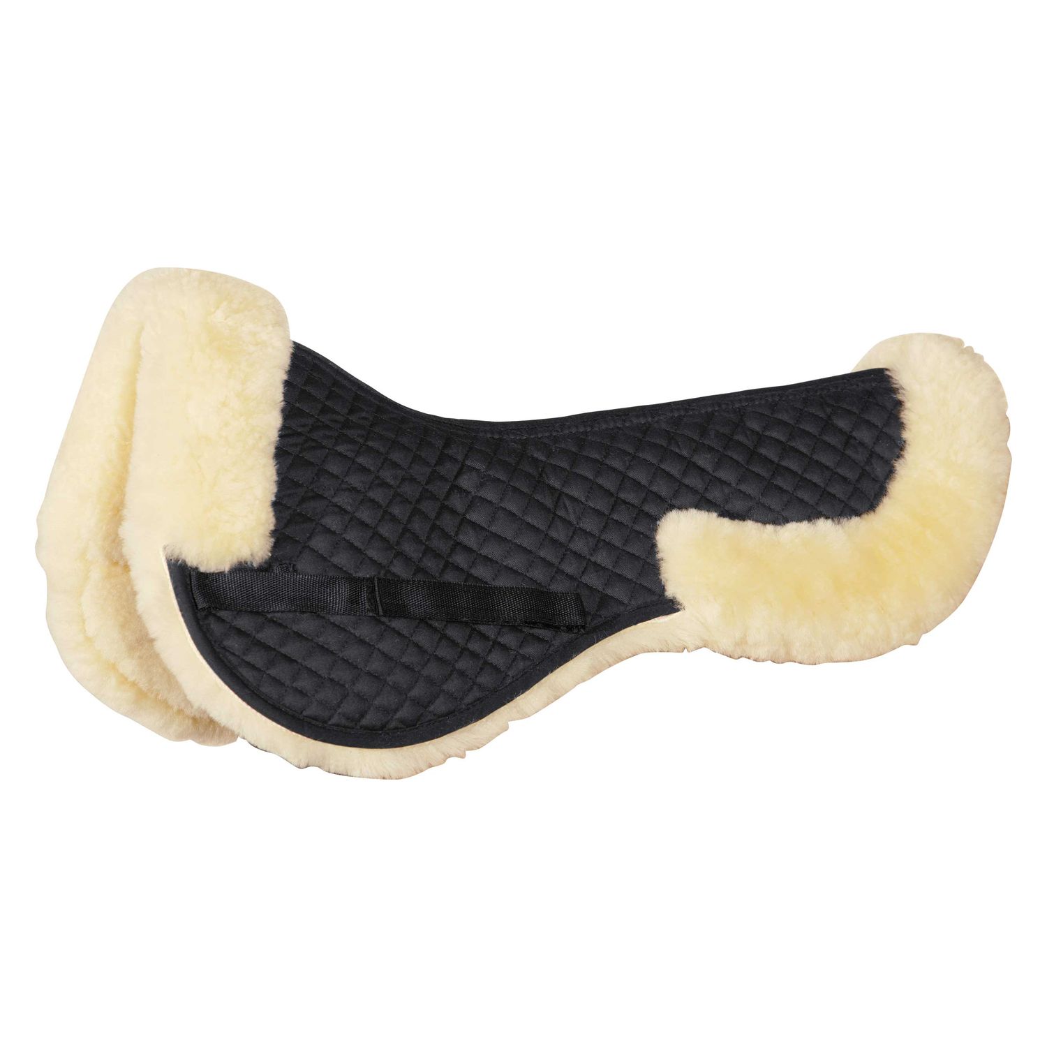 Horse-friends Lammfell-Sattelkissen für Ponys – Ansicht 1