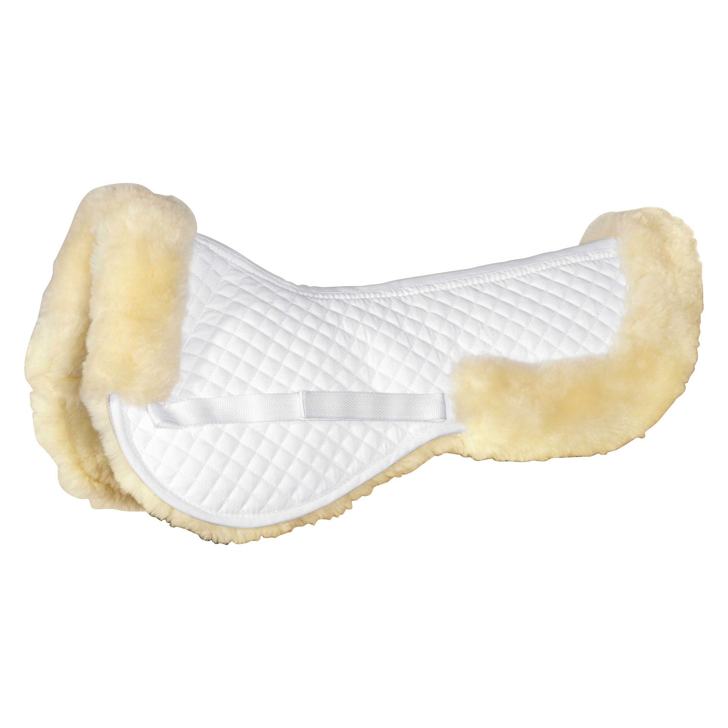 Horse-friends Lammfell-Sattelkissen für Ponys – Ansicht 1