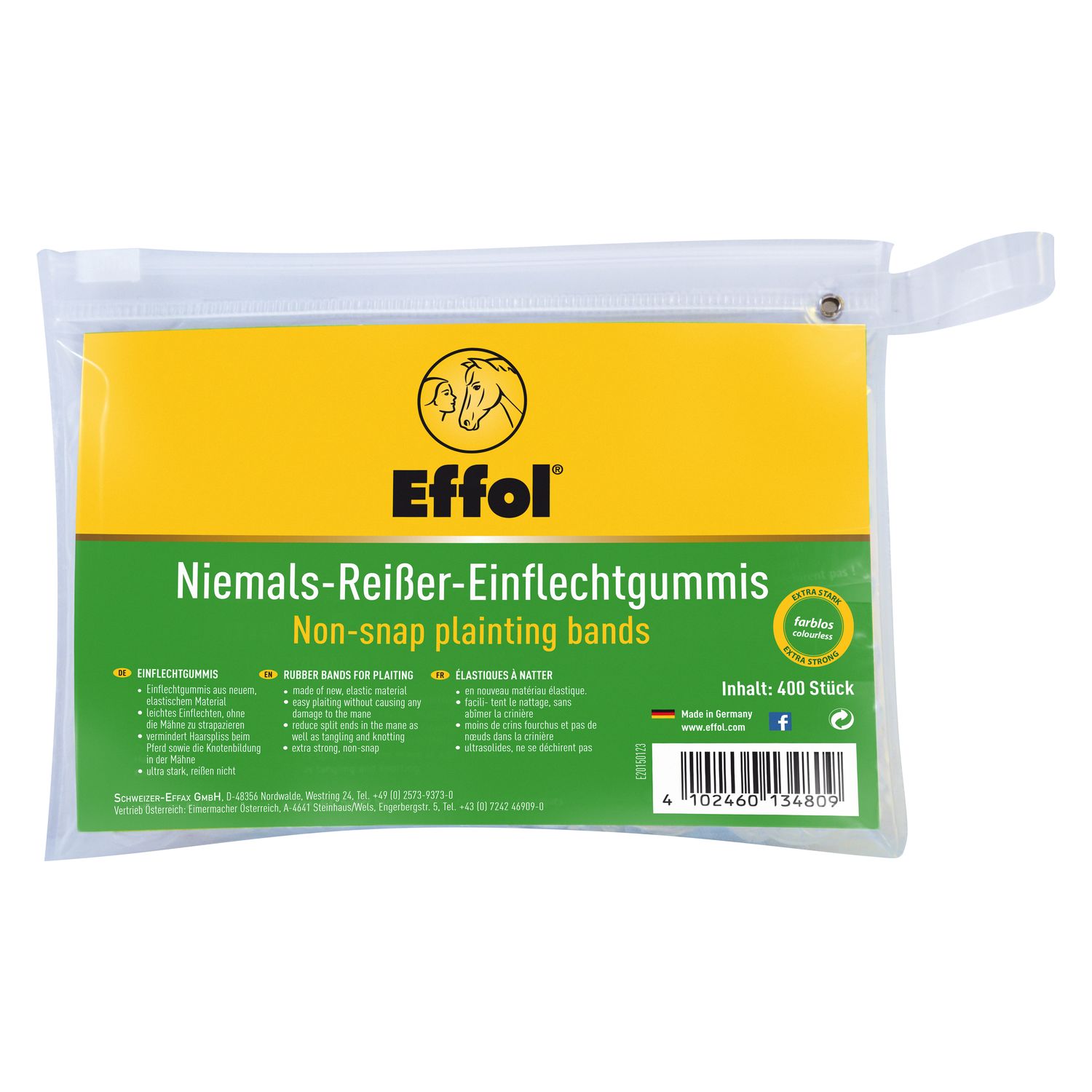 Effol Niemals-Reißer Mähnengummis – Ansicht 1