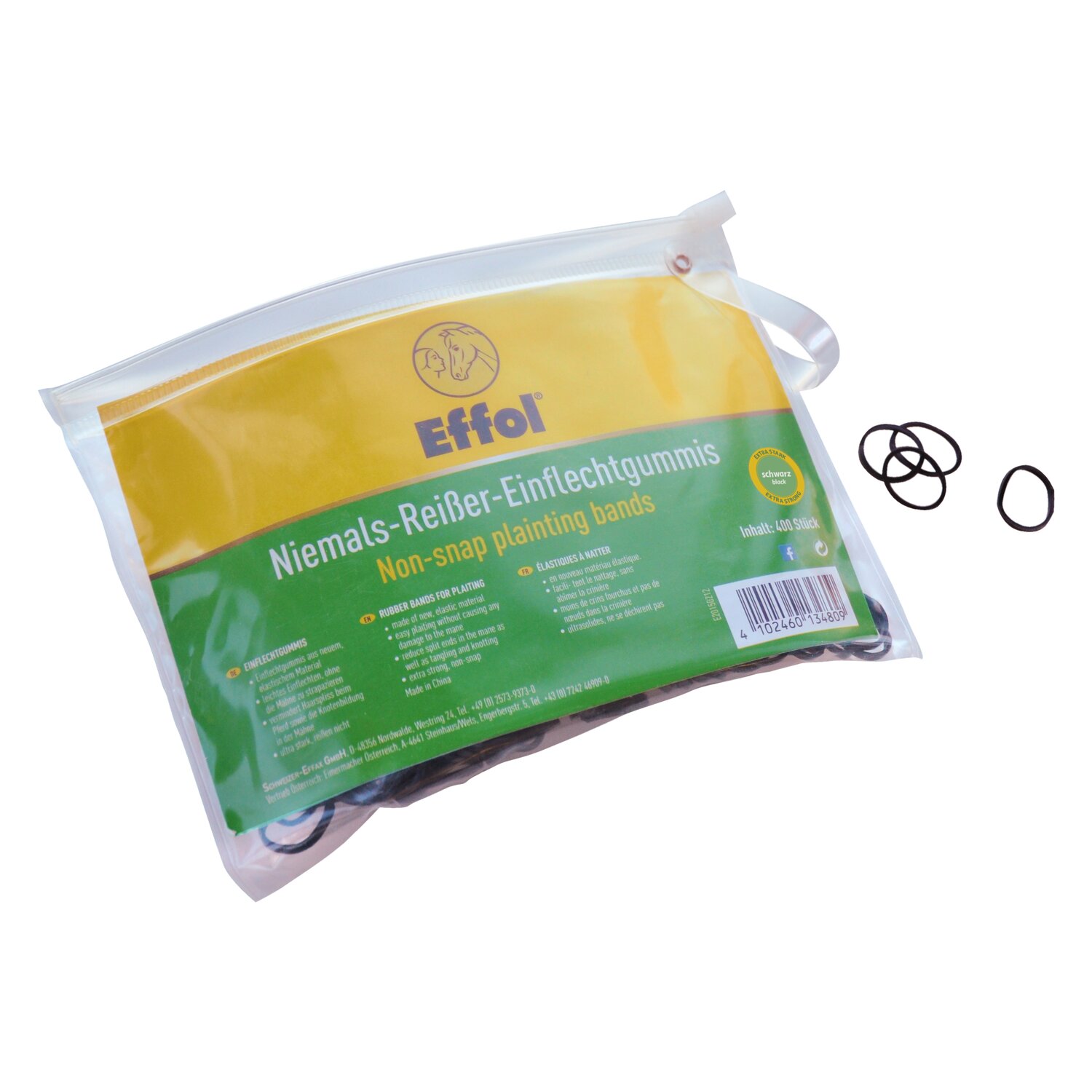 Effol Niemals-Reißer Mähnengummis – Ansicht 1