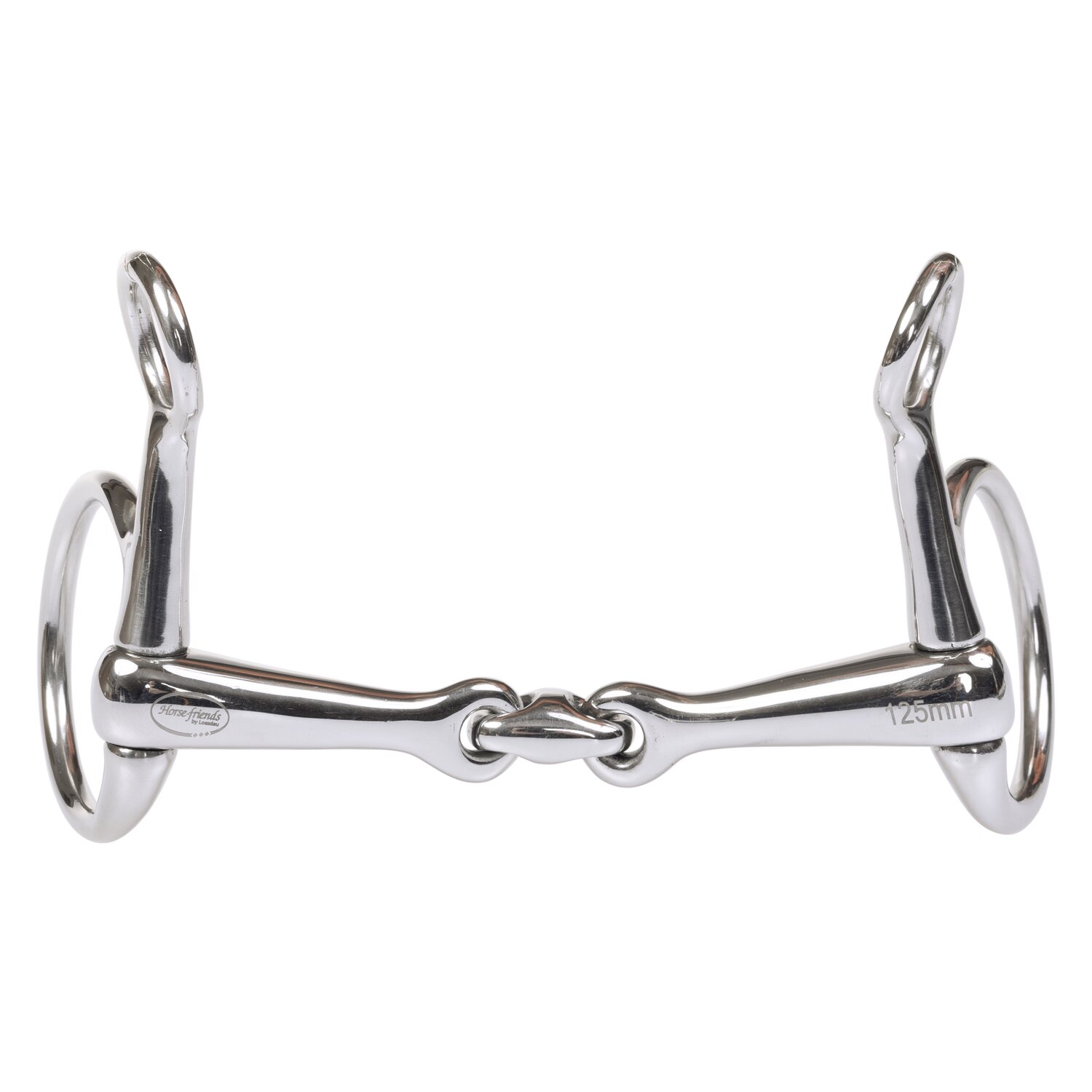 Horse-friends Baucher Gebiss, doppelt gebrochen – Ansicht 2