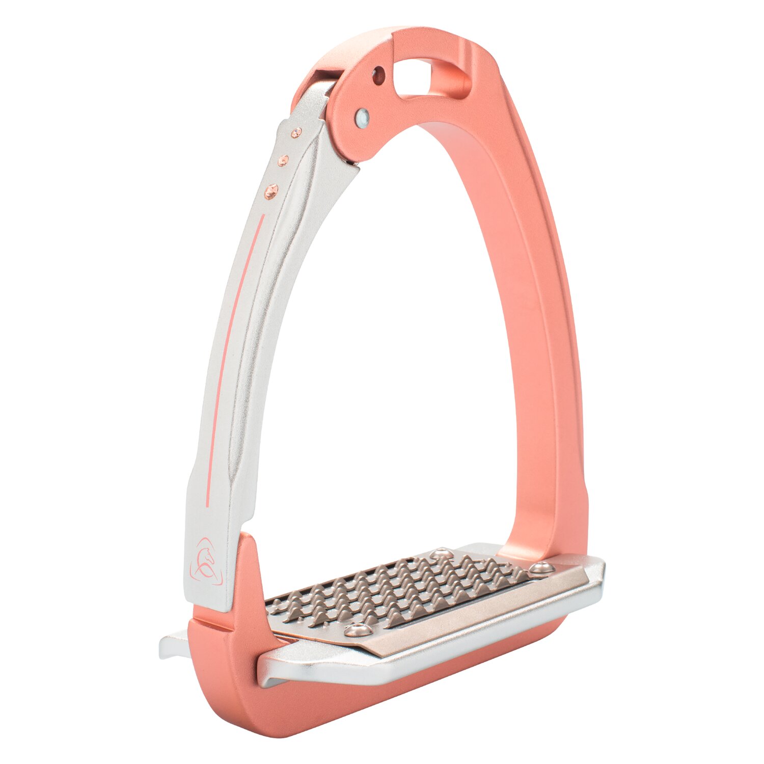 ACAVALLO Steigbügel Arena Aluplus 2.0 Special mit Kristallen – Ansicht 2