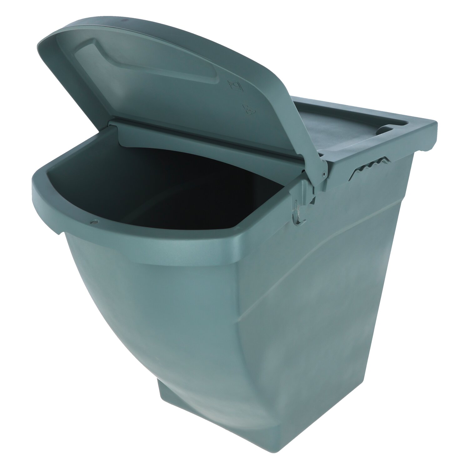 KERBL Futtertonne mit Deckel – Ansicht 2