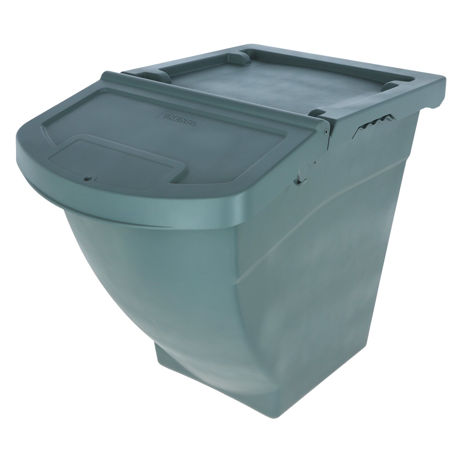 KERBL Futtertonne mit Deckel – Ansicht 1