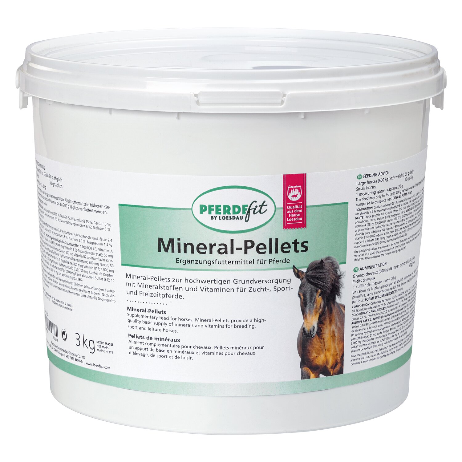 PFERDEfit by Loesdau Mineral-Pellets – Ansicht 1