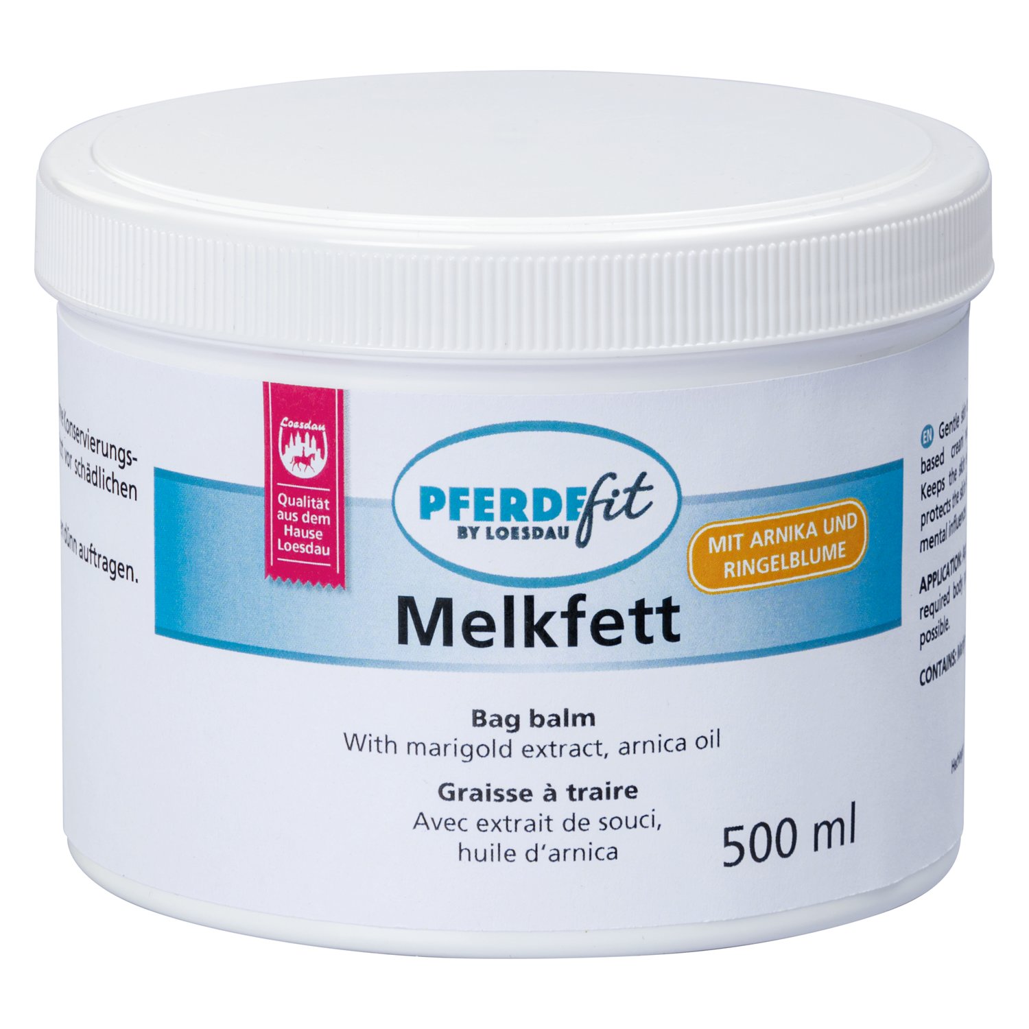 PFERDEfit by Loesdau Melkfett mit Ringelblume und Arnika – Ansicht 1