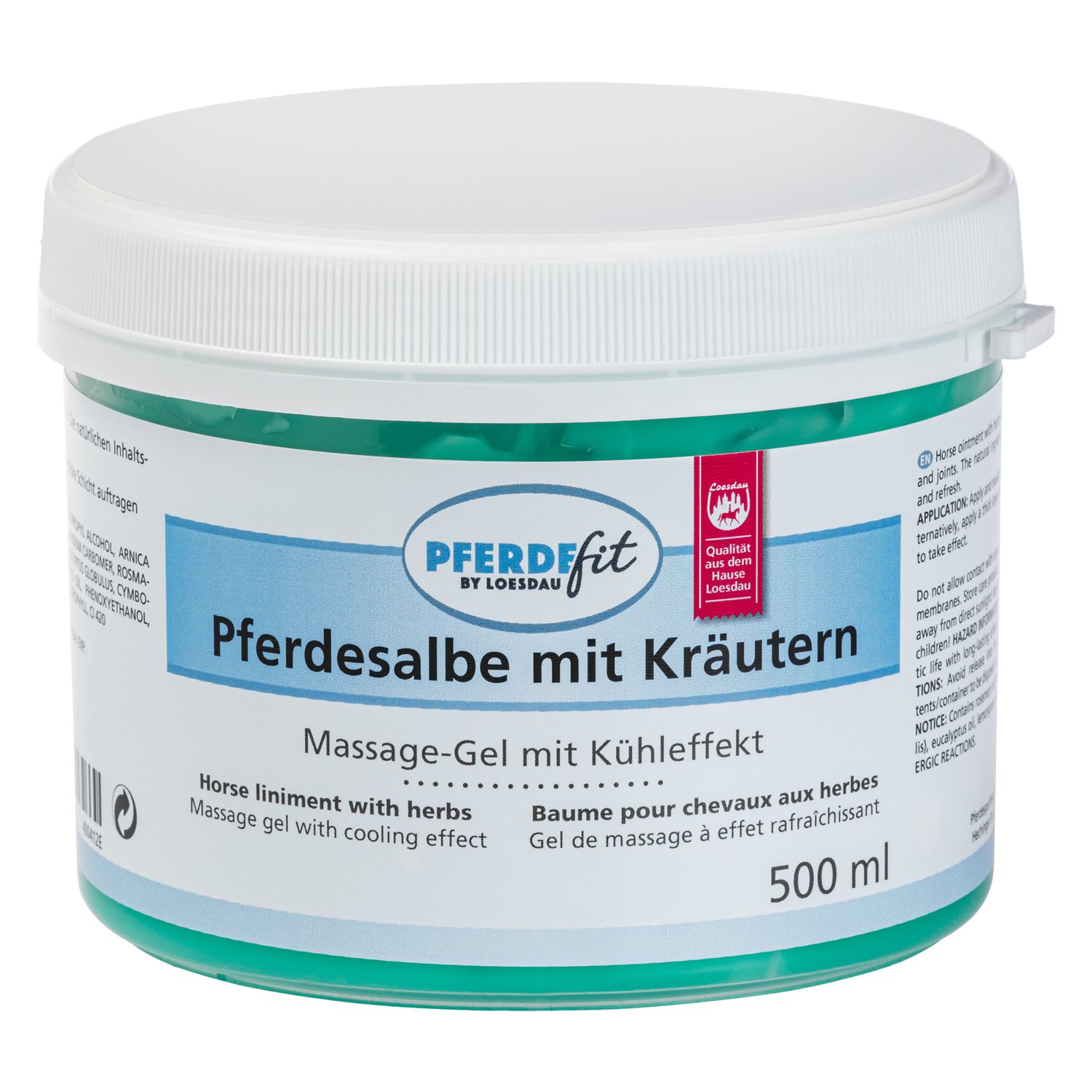 PFERDEfit by Loesdau Pferdesalbe mit Kräutern – Ansicht 1