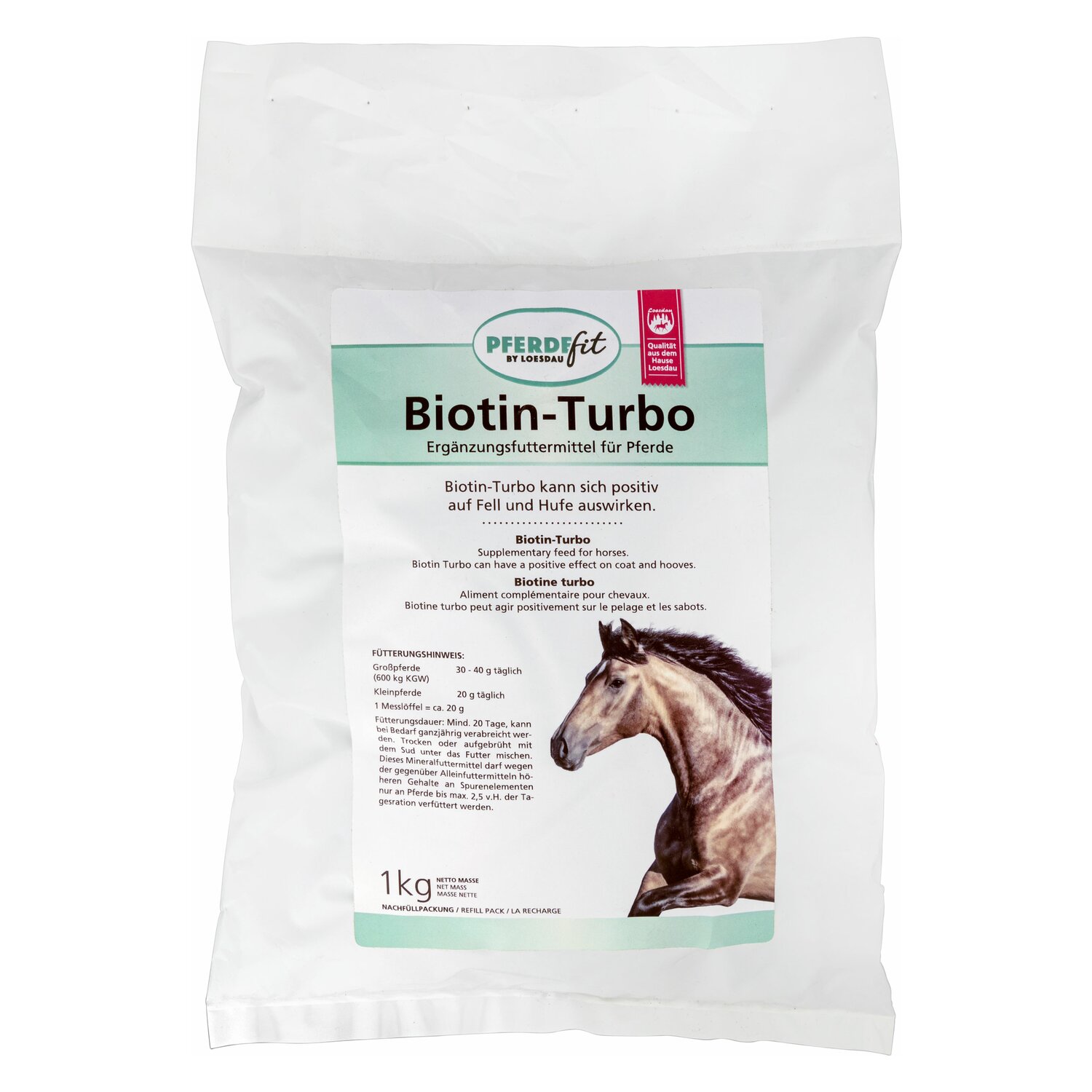 PFERDEfit by Loesdau Biotin-Turbo – Ansicht 1