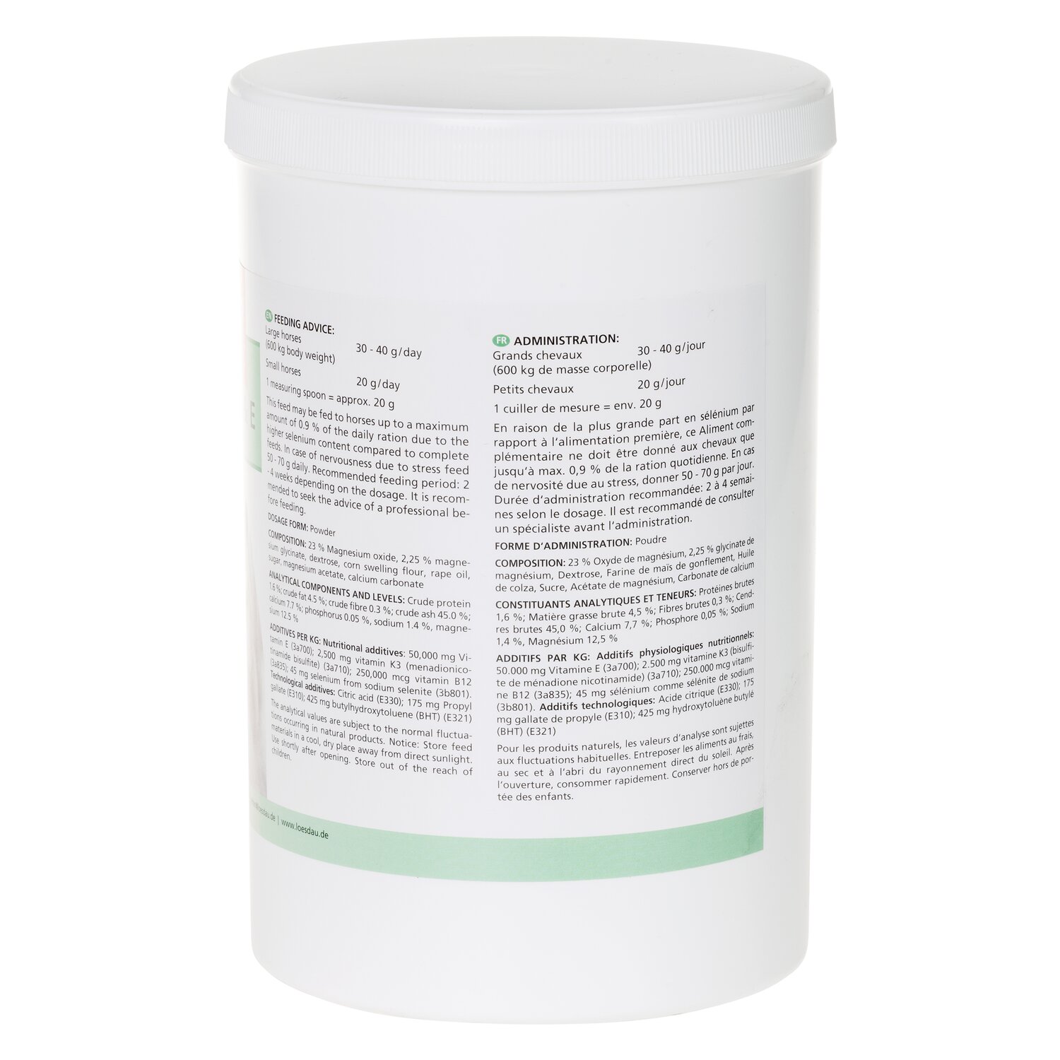 PFERDEfit by Loesdau Magnesium-Turbo & E – Ansicht 3