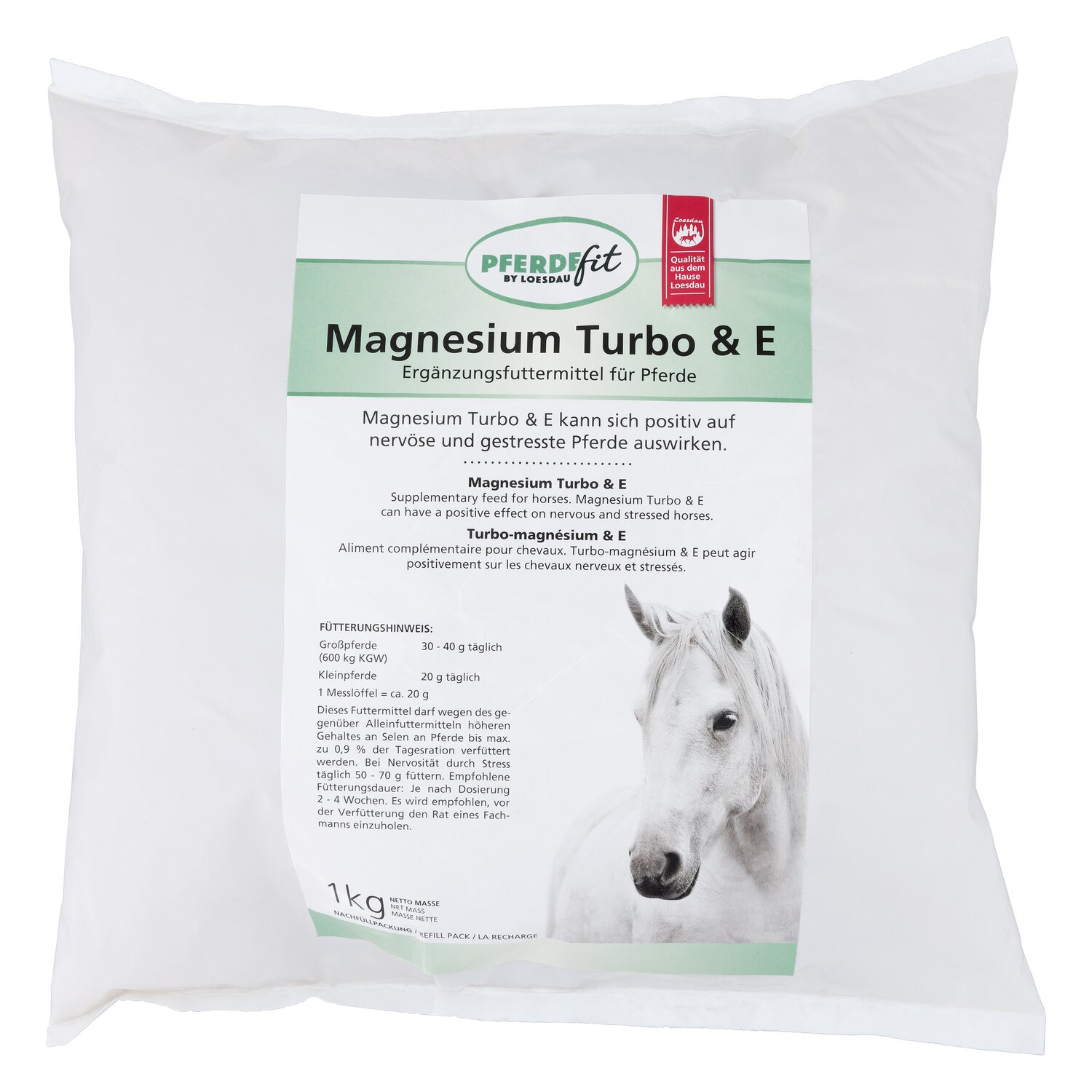 PFERDEfit by Loesdau Magnesium-Turbo & E – Ansicht 1