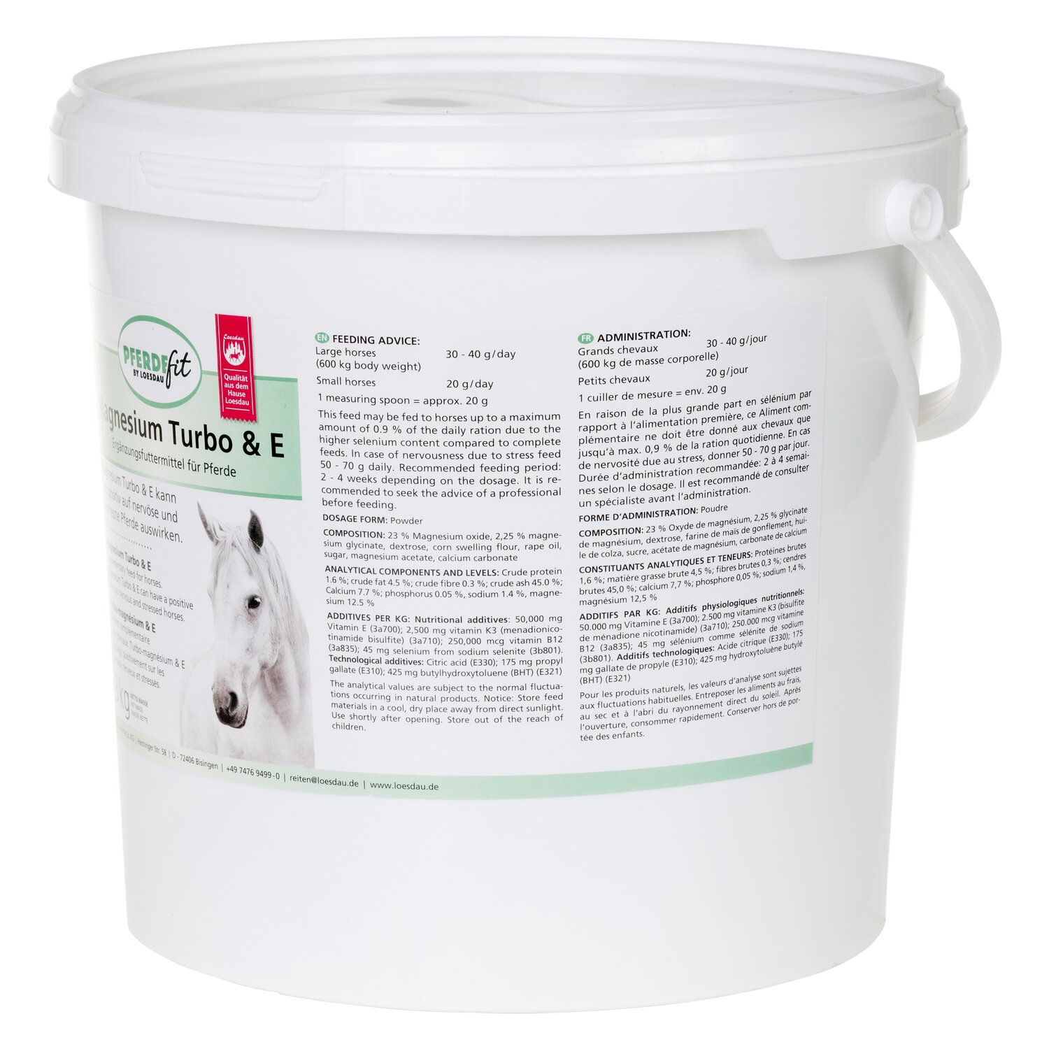 PFERDEfit by Loesdau Magnesium-Turbo & E – Ansicht 6