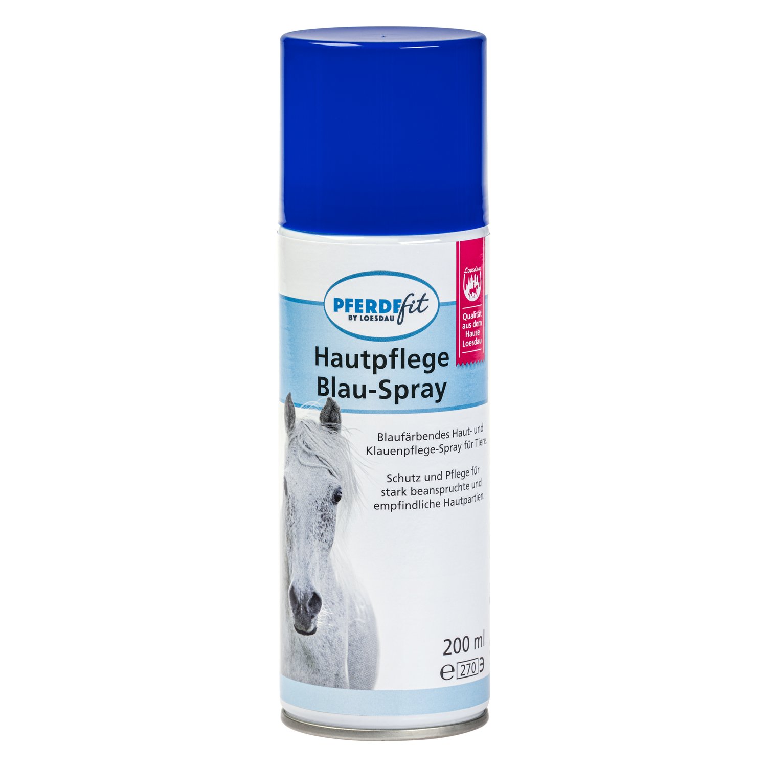 PFERDEfit by Loesdau Hautpflege Blau-Spray – Ansicht 1