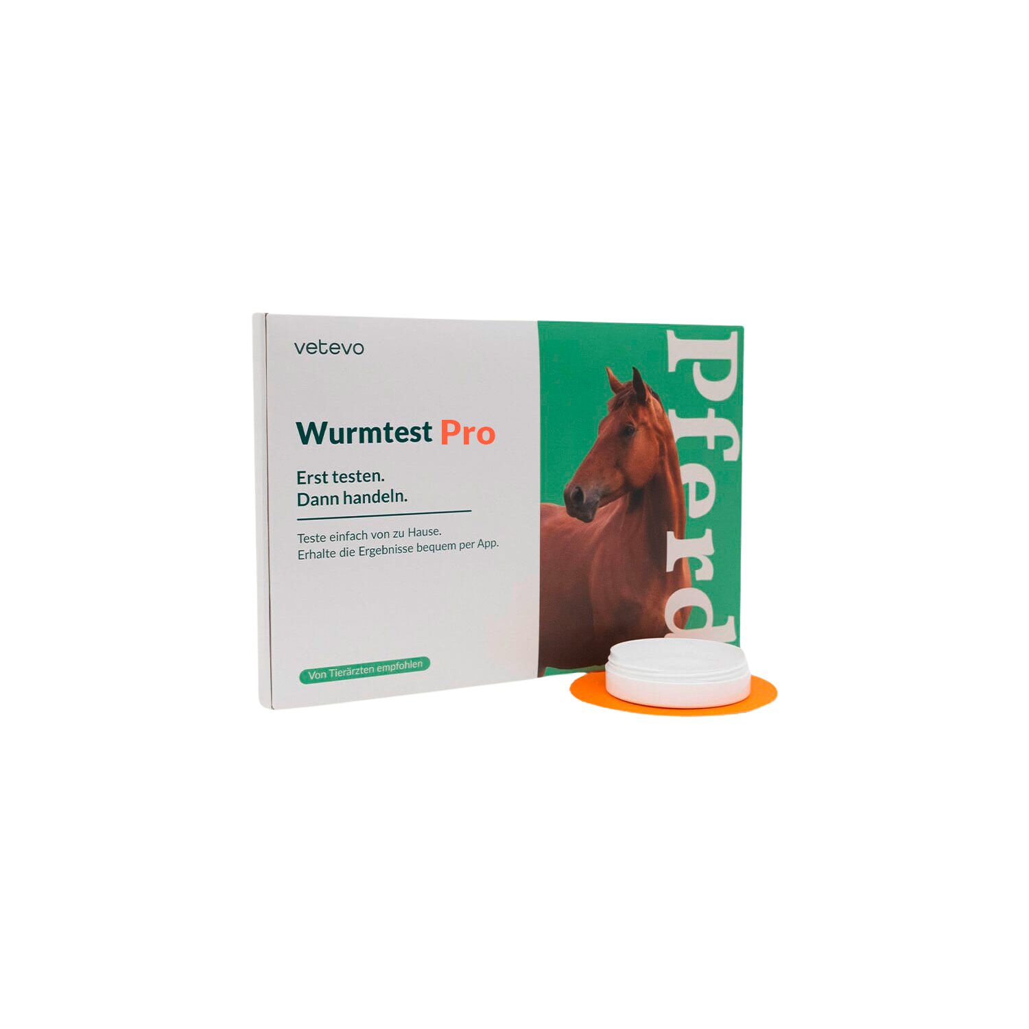 vetevo Wurmtest – Ansicht 1