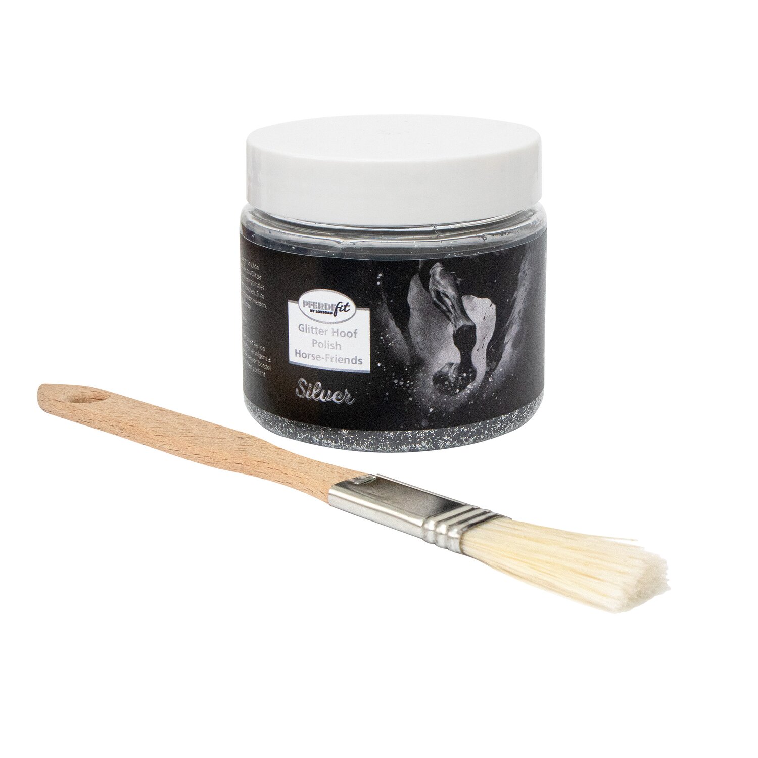 PFERDEfit by Loesdau Glitzer Huflack &ndash; Ansicht 1