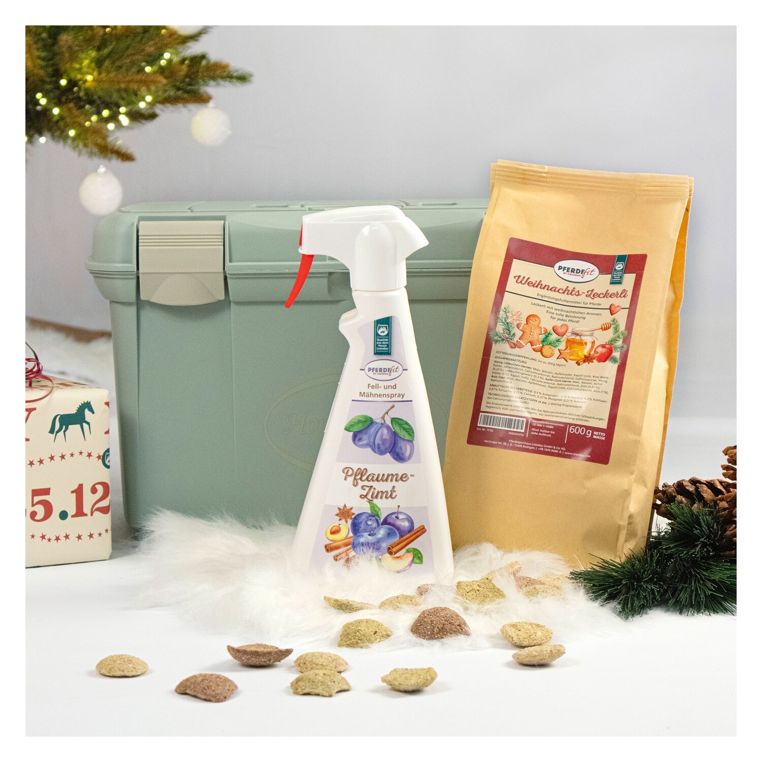 X-MAS Set für Pferde - Pflege, Belohnung, Ordnung – Ansicht 1