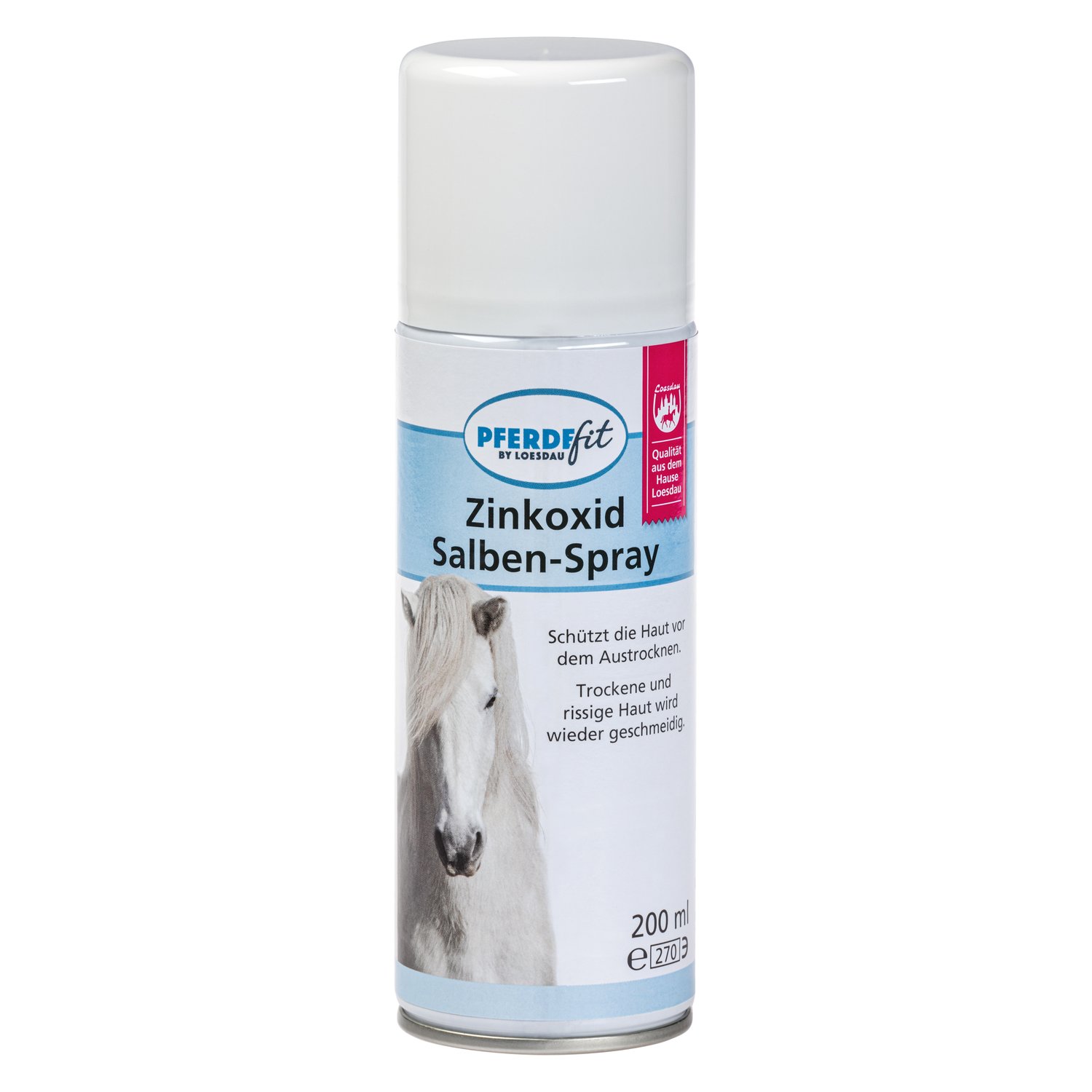 PFERDEfit by Loesdau Zinkoxid Salben-Spray – Ansicht 1