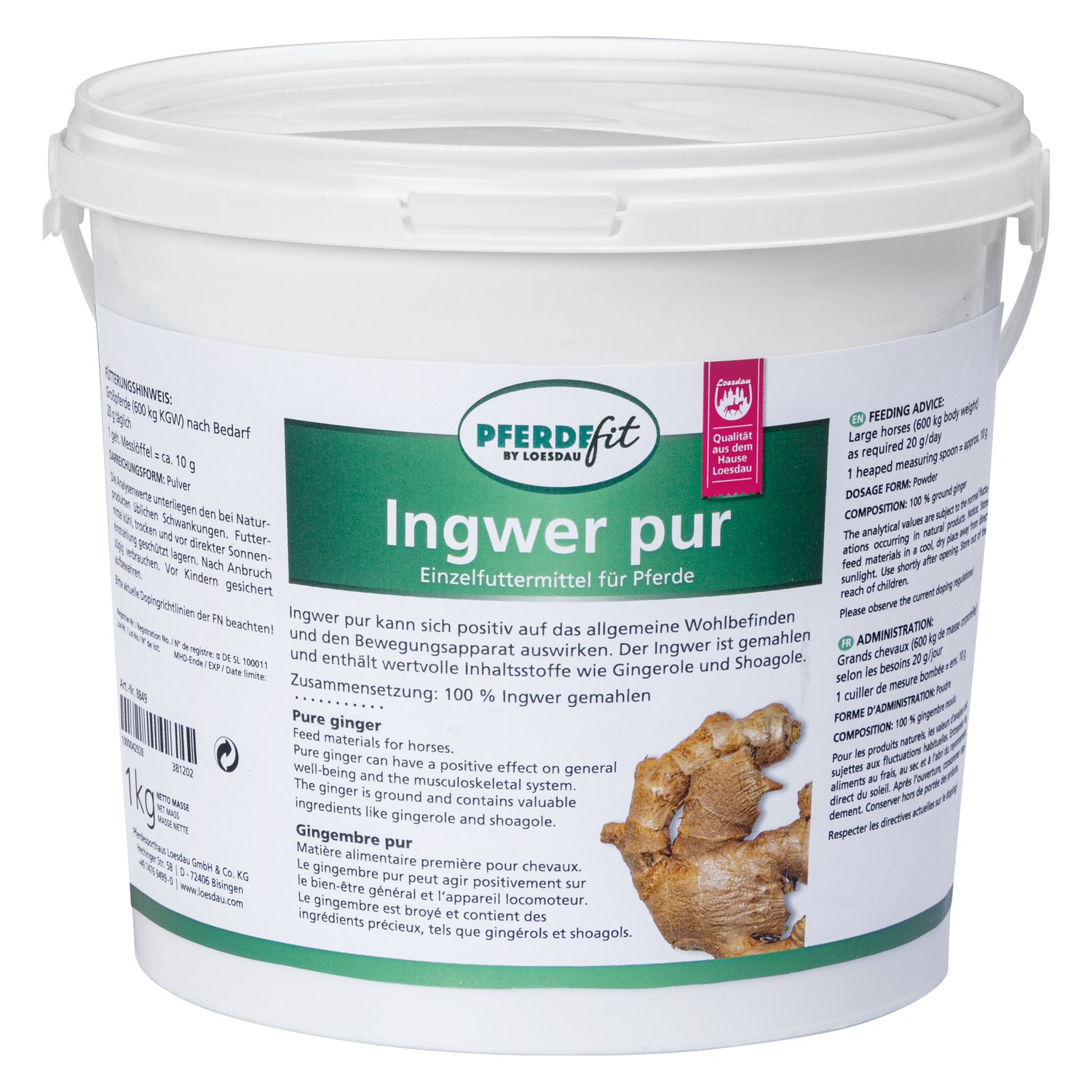 PFERDEfit by Loesdau Ingwer pur – Ansicht 1