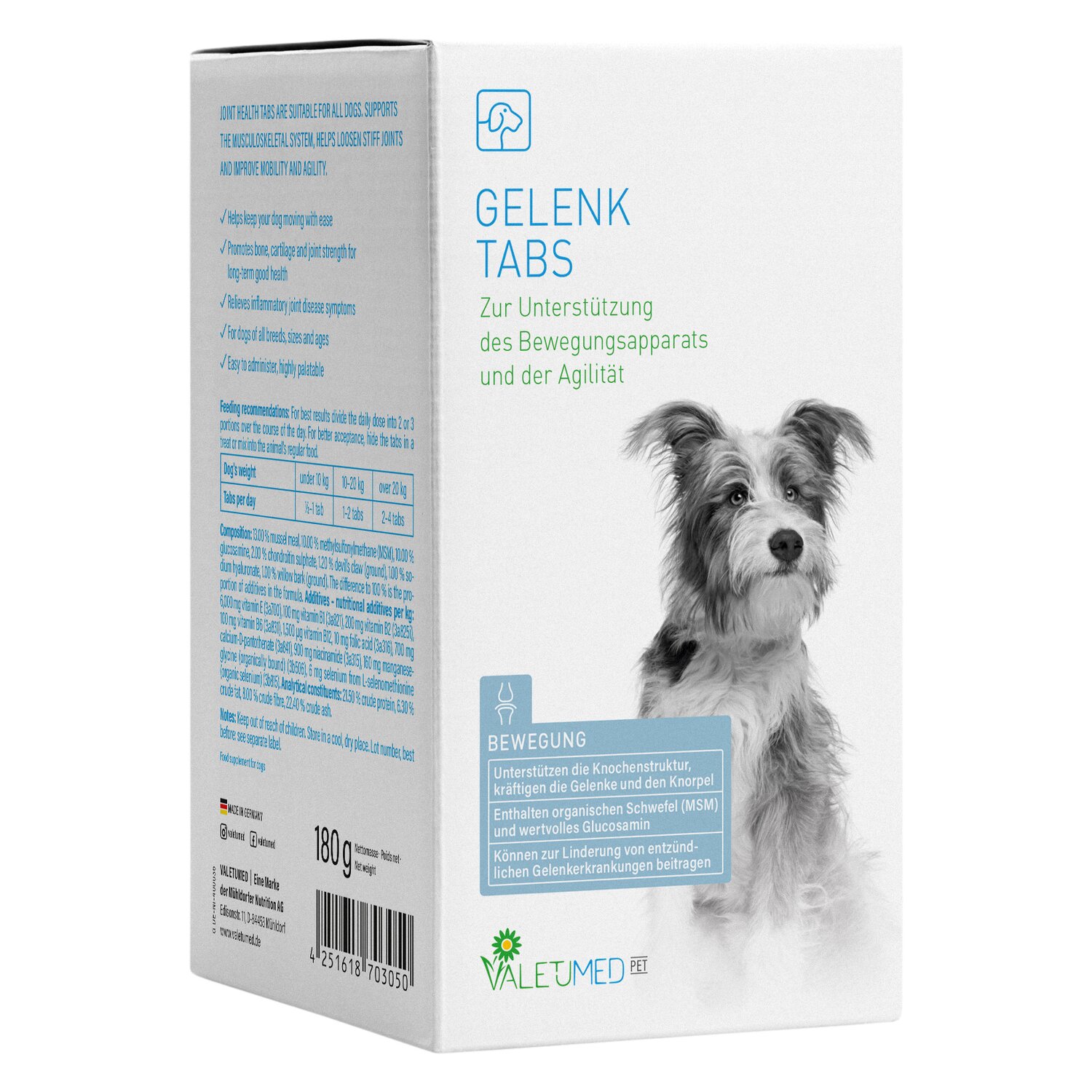 VALETUMED Gelenk Tabs – Ansicht 2