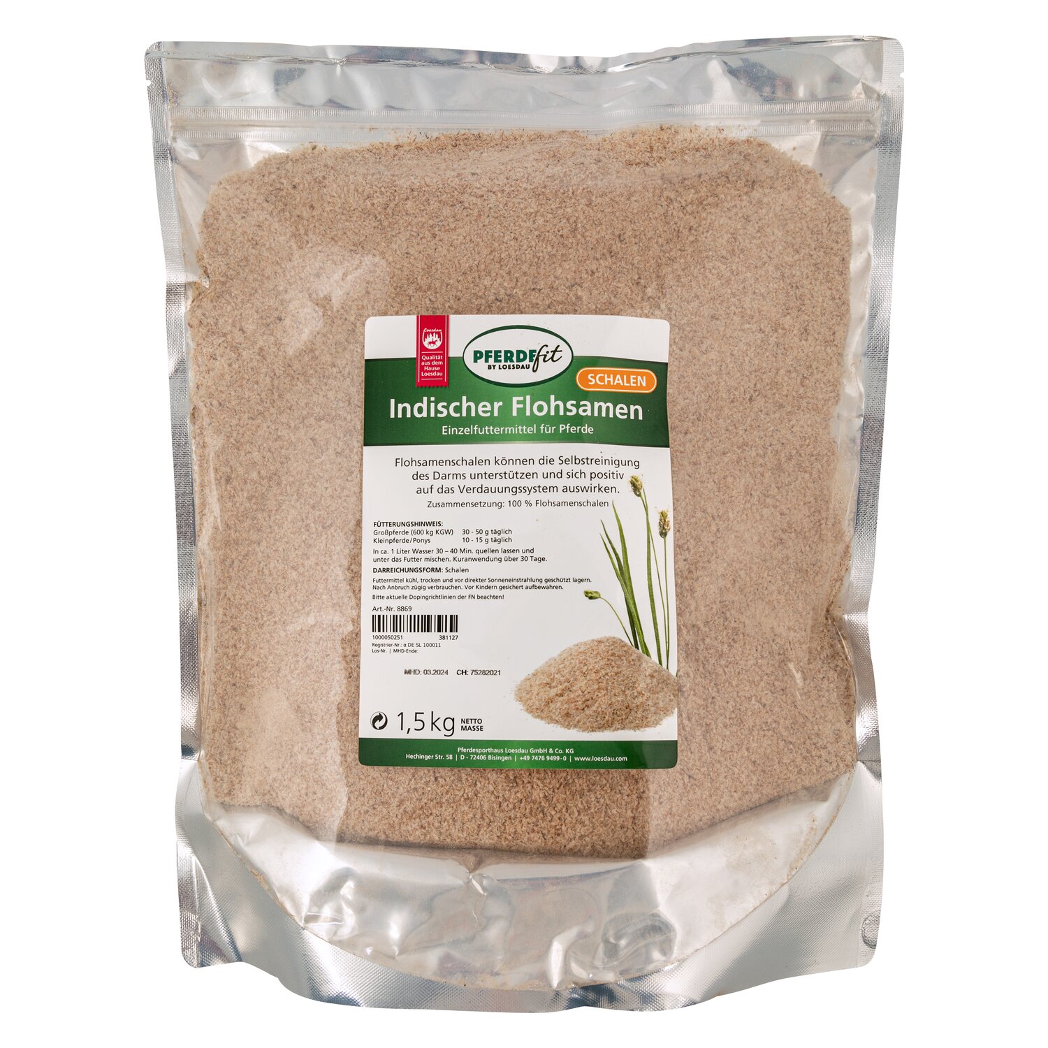 PFERDEfit by Loesdau Indischer Flohsamen – Ansicht 1