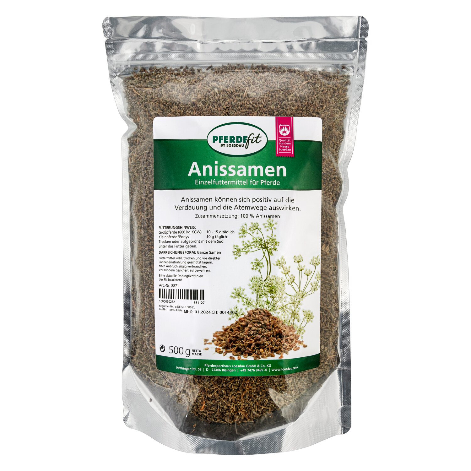 PFERDEfit by Loesdau Anissamen ganz – Ansicht 1