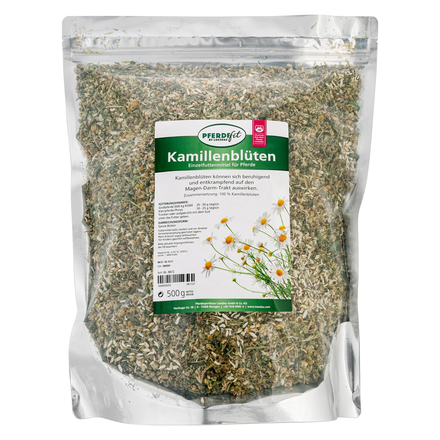 PFERDEfit by Loesdau Kamillenblüten ganz – Ansicht 1