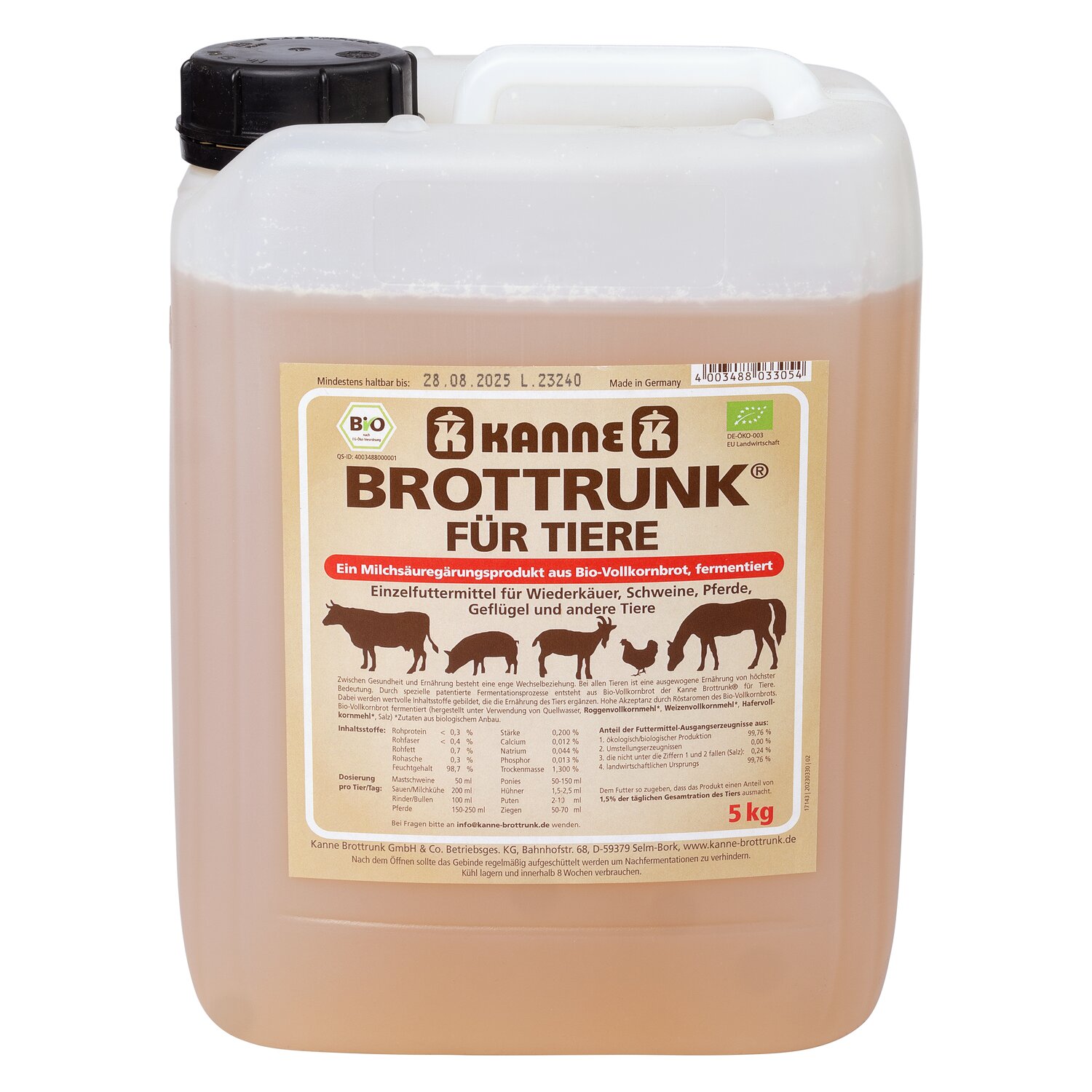 KANNE Bio Brottrunk für Tiere – Ansicht 1