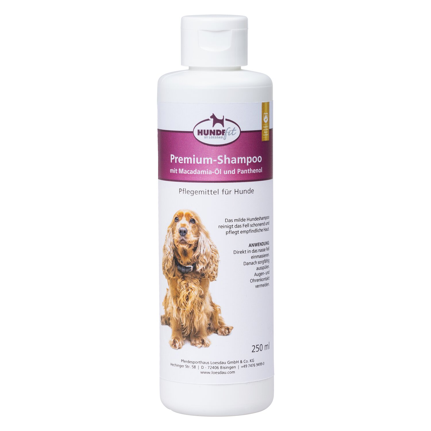 HUNDEfit by Loesdau Premium Shampoo – Ansicht 1