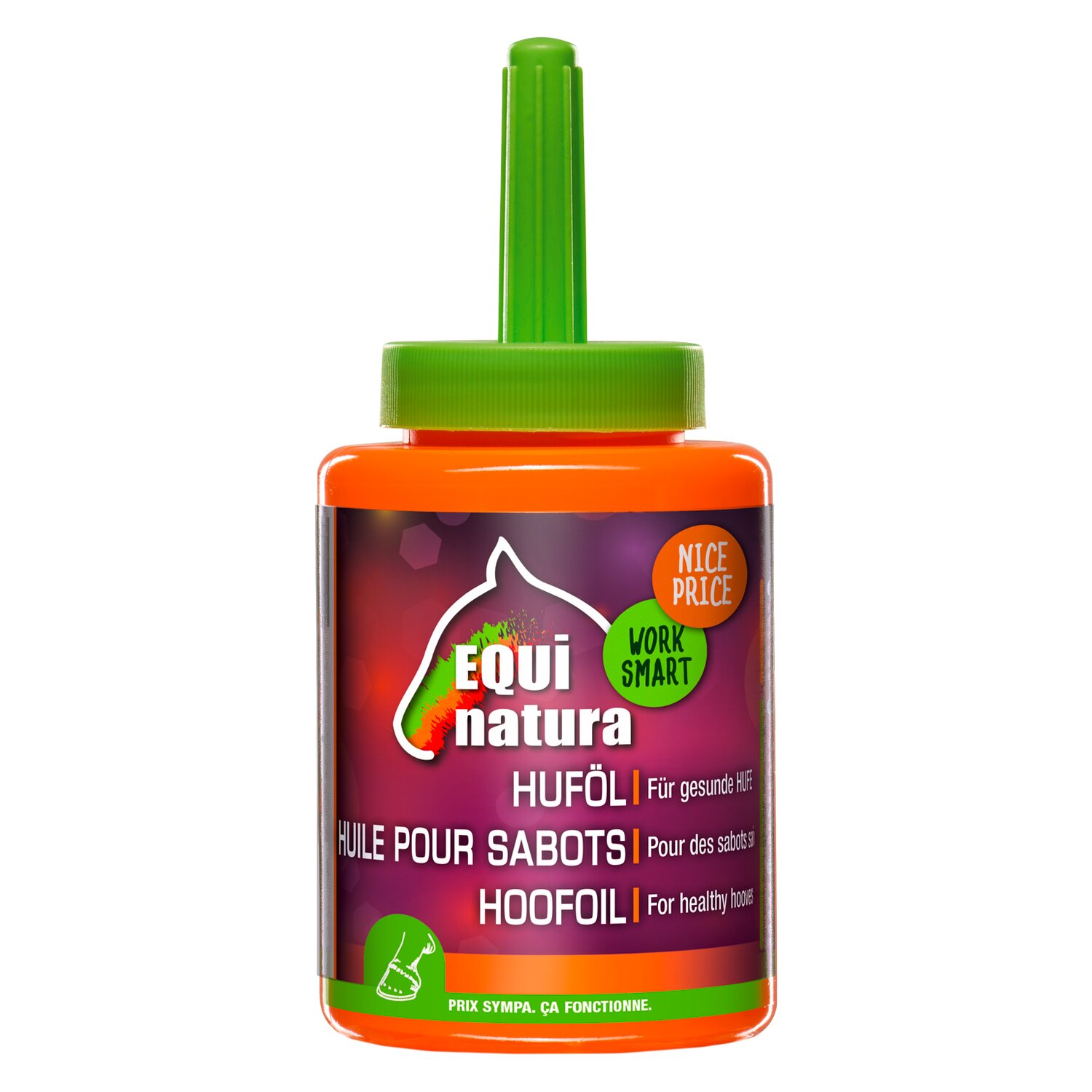 EQUInatura Huföl mit Pinsel – Ansicht 1