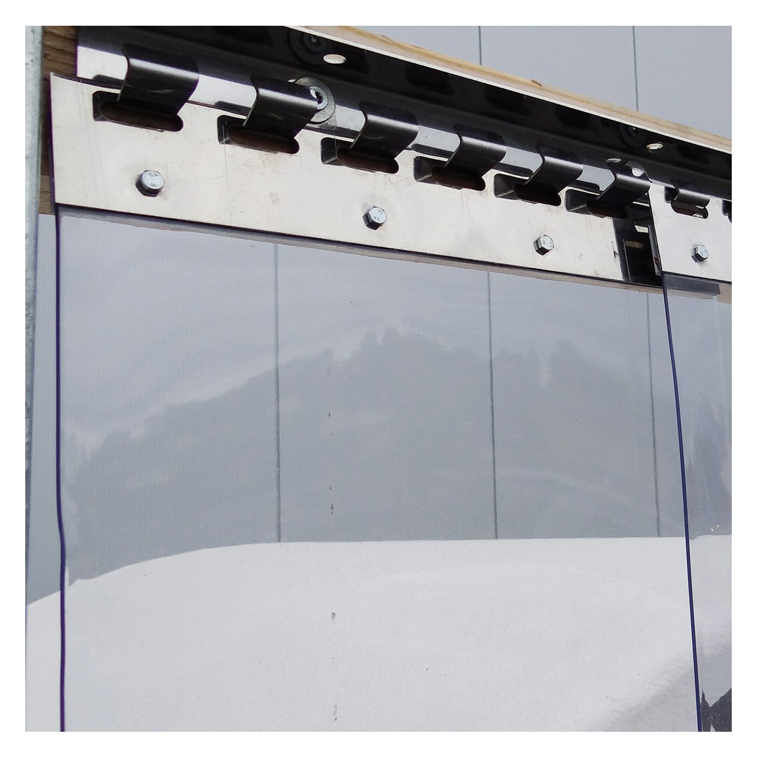 KERBL Hakenleiste für PVC-Vorhang – Ansicht 2