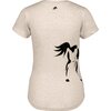 black forest T-Shirt mit Flock-Print