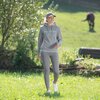 black forest Grip-Halbbesatz-Reitleggings mit Mesh
