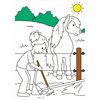 Miniaturansicht: TESSLOFF Mini Zaubermalblock ToGo Ponyhof – Ansicht 3