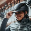 ABUS PIKEUR Reithelm AirLuxe Pure Long Visor