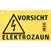KERBL Warnschild Vorsicht Elektrozaun