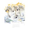 Miniaturansicht: Kunstkalender Pferde, Künster &ndash; Ansicht 4