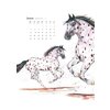 Miniaturansicht: Kunstkalender Pferde, Künster – Ansicht 2