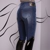 PIKEUR Gesäßeinsatz-Reithose Lisha Jeans Grip