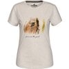 black forest T-Shirt mit Pferdekopf-Print