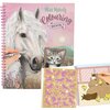 Miniaturansicht: Miss Melody Malbuch mit Pailletten – Ansicht 1