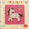 DIE SPIEGELBURG Steck-Puzzle Mein kleiner Ponyhof