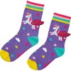 DIE SPIEGELBURG Socken mit Flügeln Einhorn-Paradies