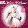 Miniaturansicht: DIE SPIEGELBURG Glitzer-Malblock Pferde FREUNDE – Ansicht 4