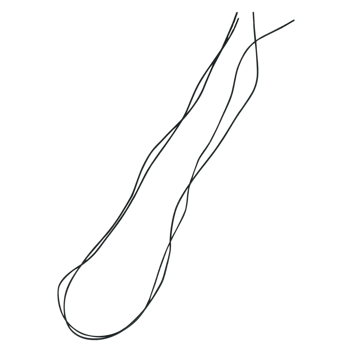 Cavallo Schnürsenkel, elastisch schwarz | 40-50 cm