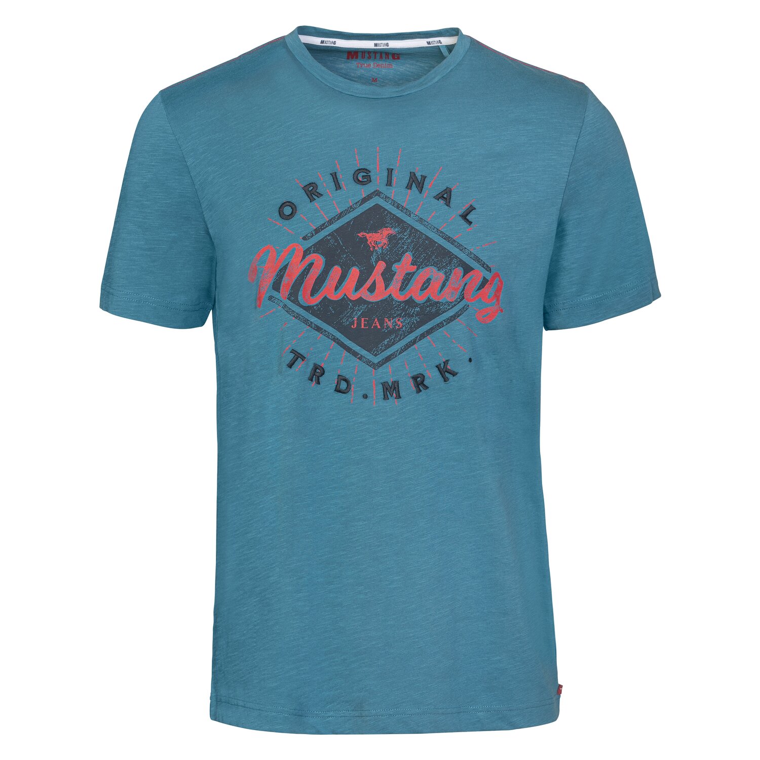 MUSTANG T-Shirt bluesteel | S